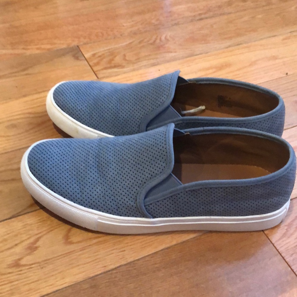 Steve Madden sz9 zarayy blue slip on sneakers - Picture 3 of 7